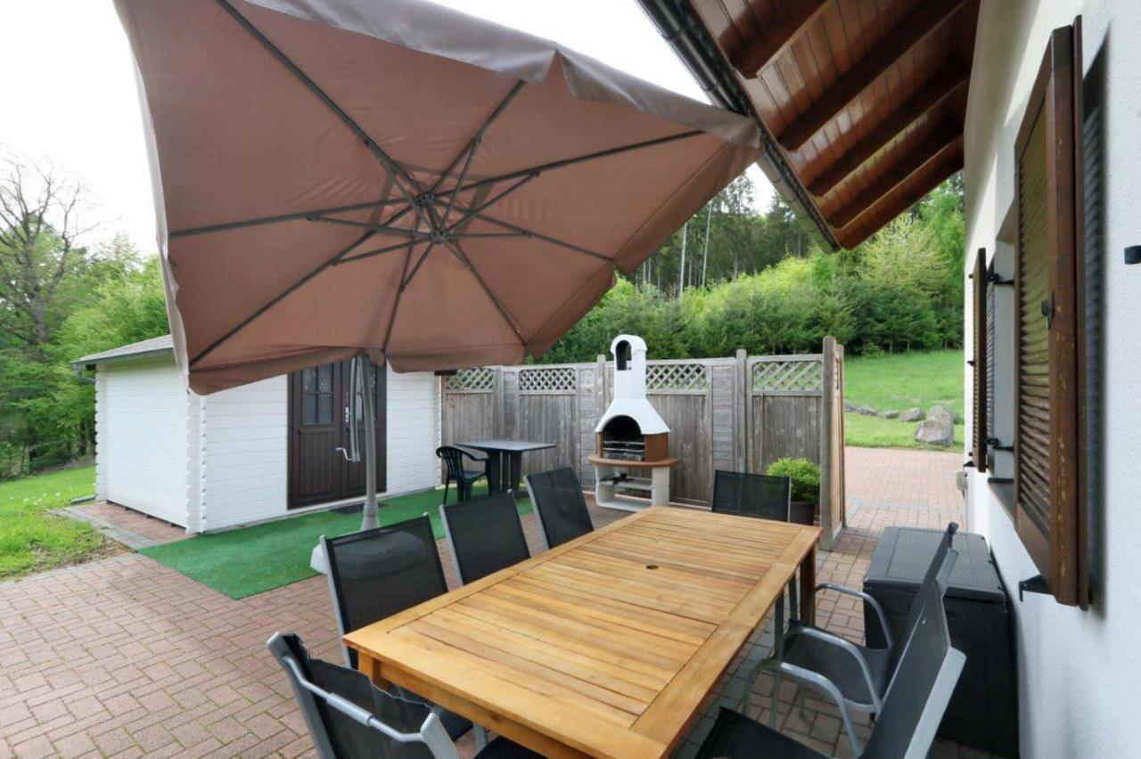 Seepark Kirchheim Ferienhaus Bei Anne Mit Sauna Esterno foto